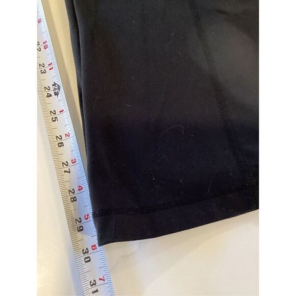 Lululemon Womens Black Athletic Flared Yoga Pants Sz 6 ? Stretch Performance - Picture 5 of 7